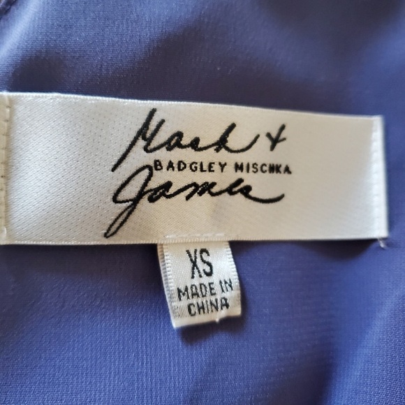 Badgley Mischka Silk One Shoulder - Picture 7 of 7